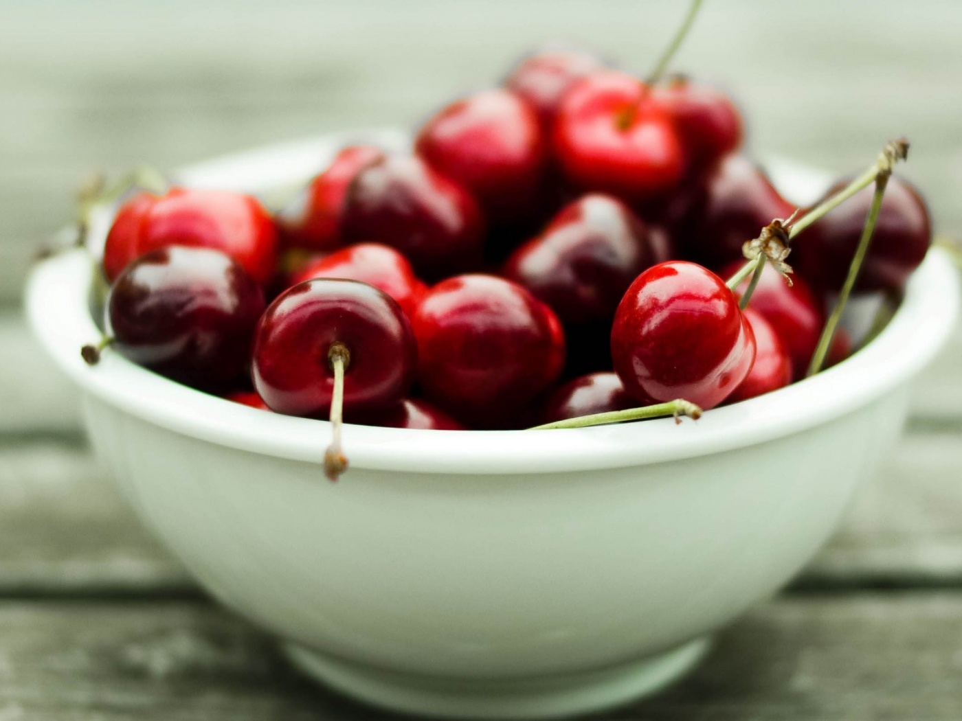 A Bowl Full Of Cherries