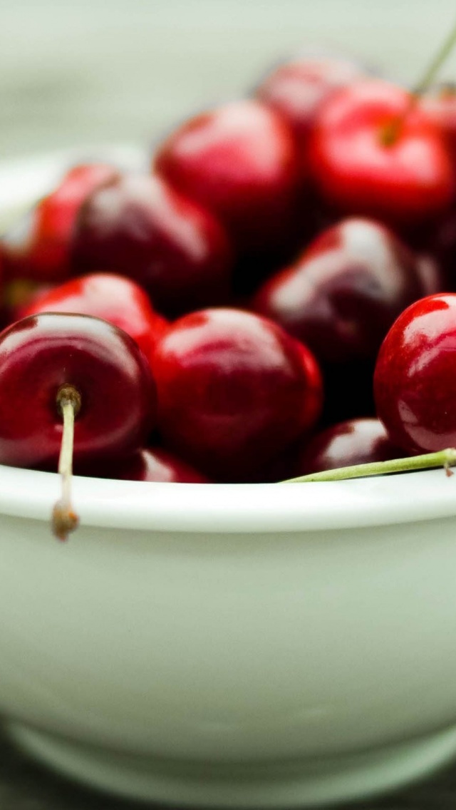 A Bowl Full Of Cherries