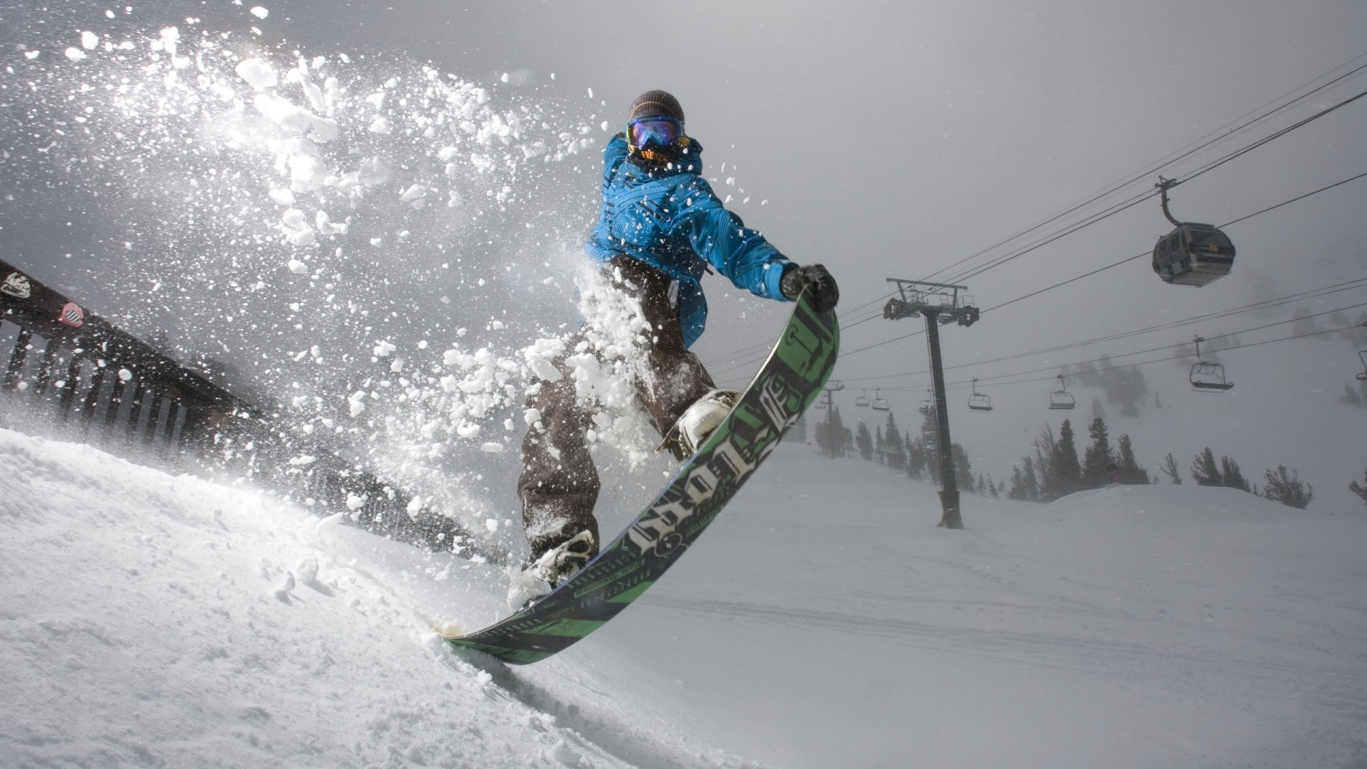 A Snowboarder