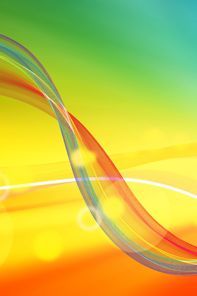 Abstract Color Spring Background