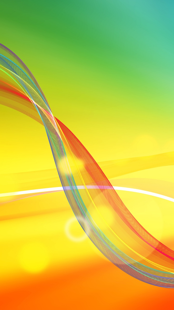 Abstract Color Spring Background