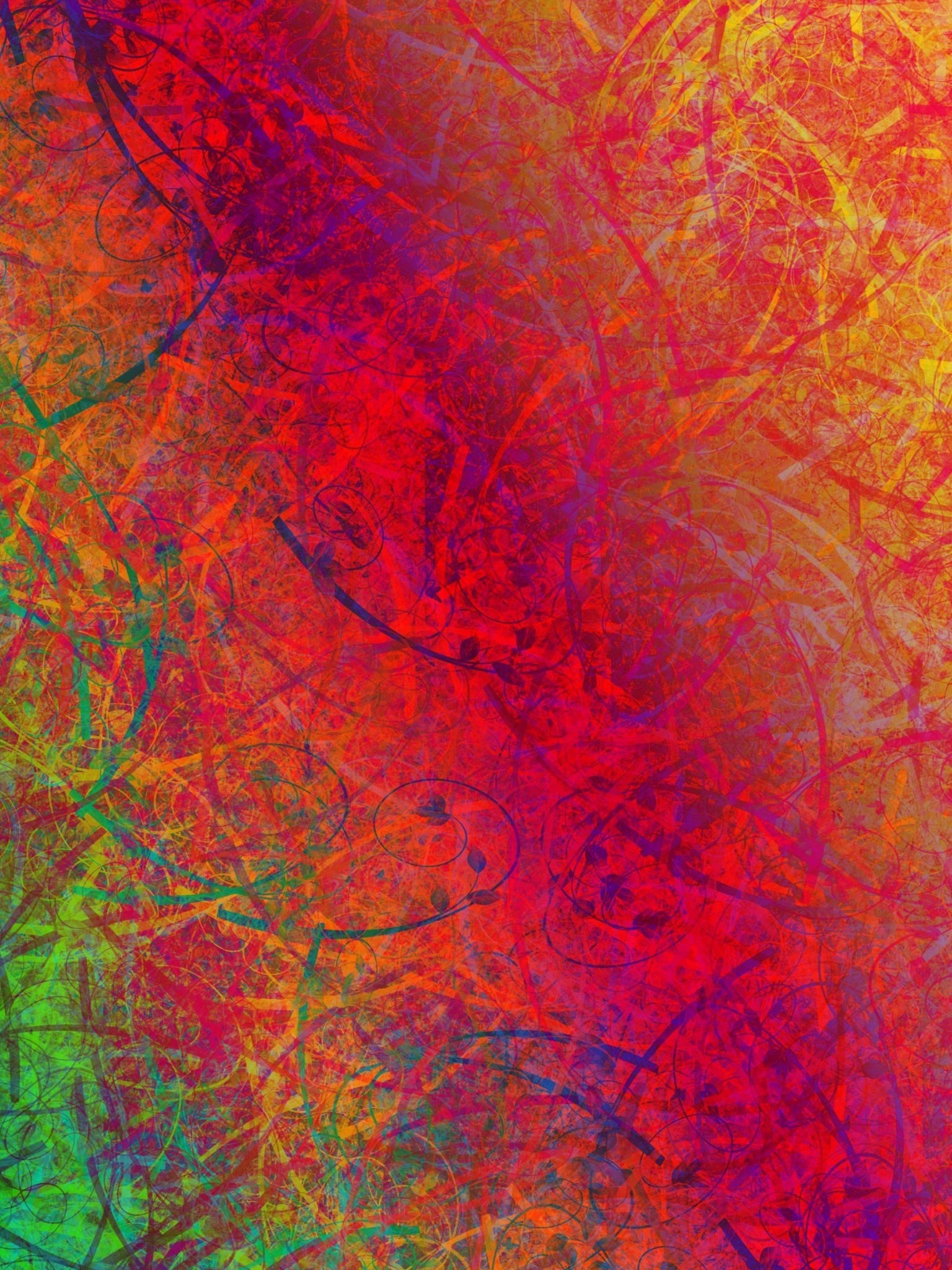 Abstract Colorful Texture