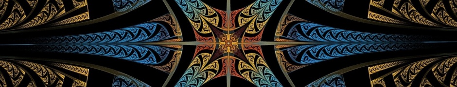 Abstract Starburs Fractal