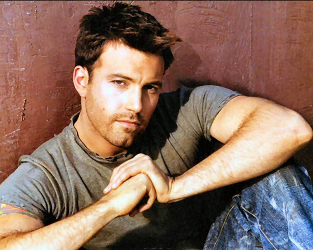 Affleck Ben American Actor Film Director Writer Producer Tousled Men