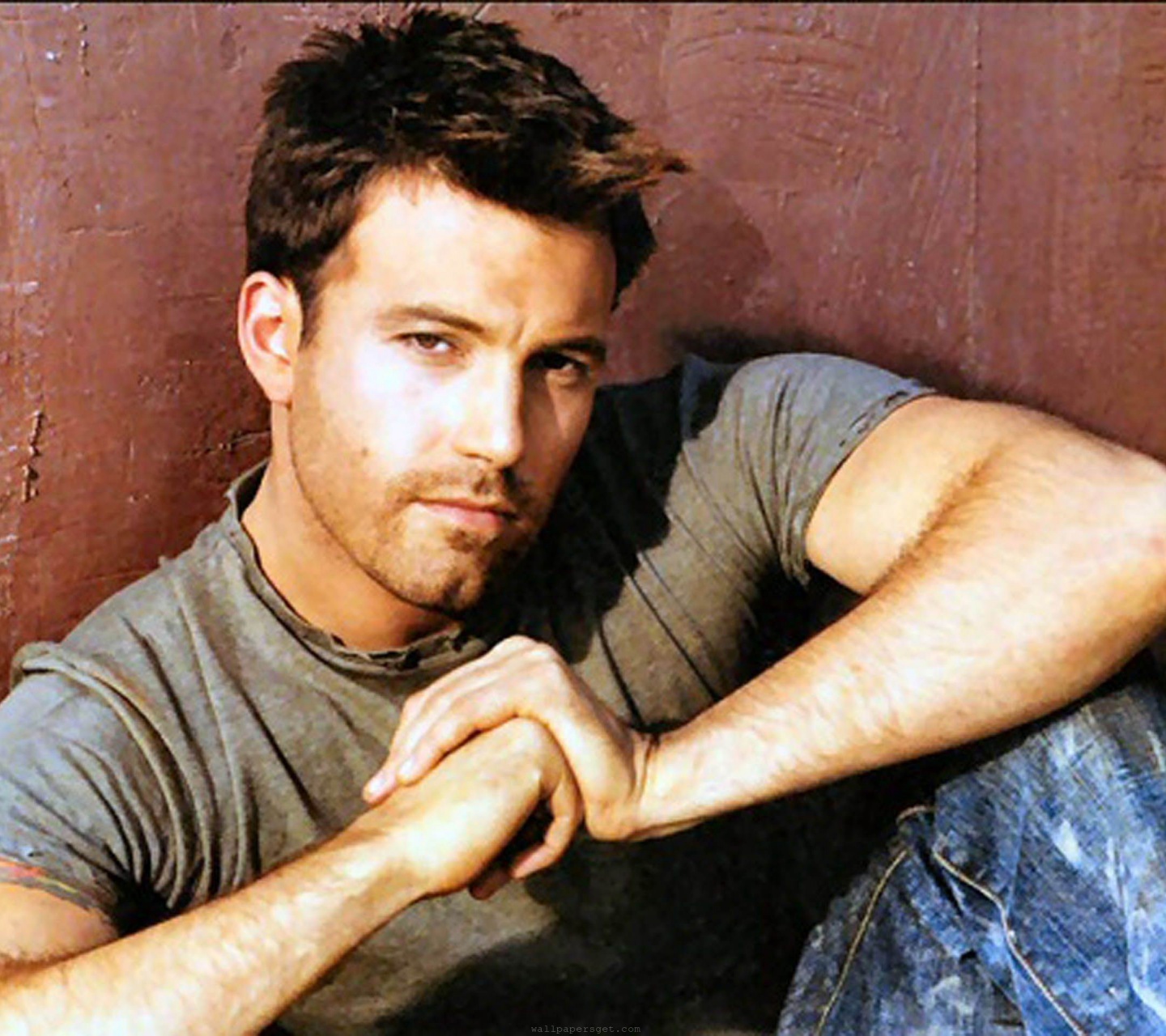 Affleck Ben American Actor Film Director Writer Producer Tousled Men