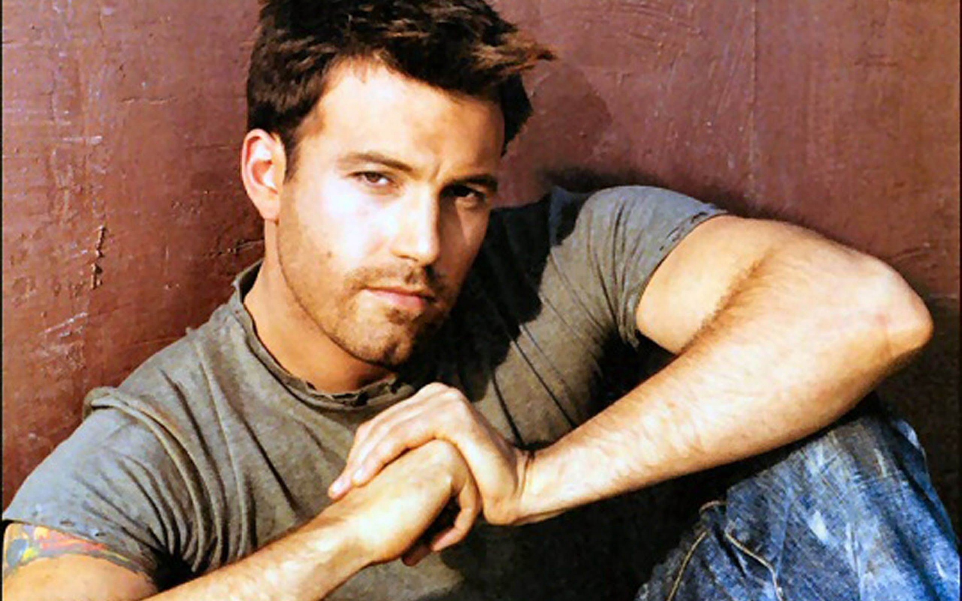 Affleck Ben American Actor Film Director Writer Producer Tousled Men