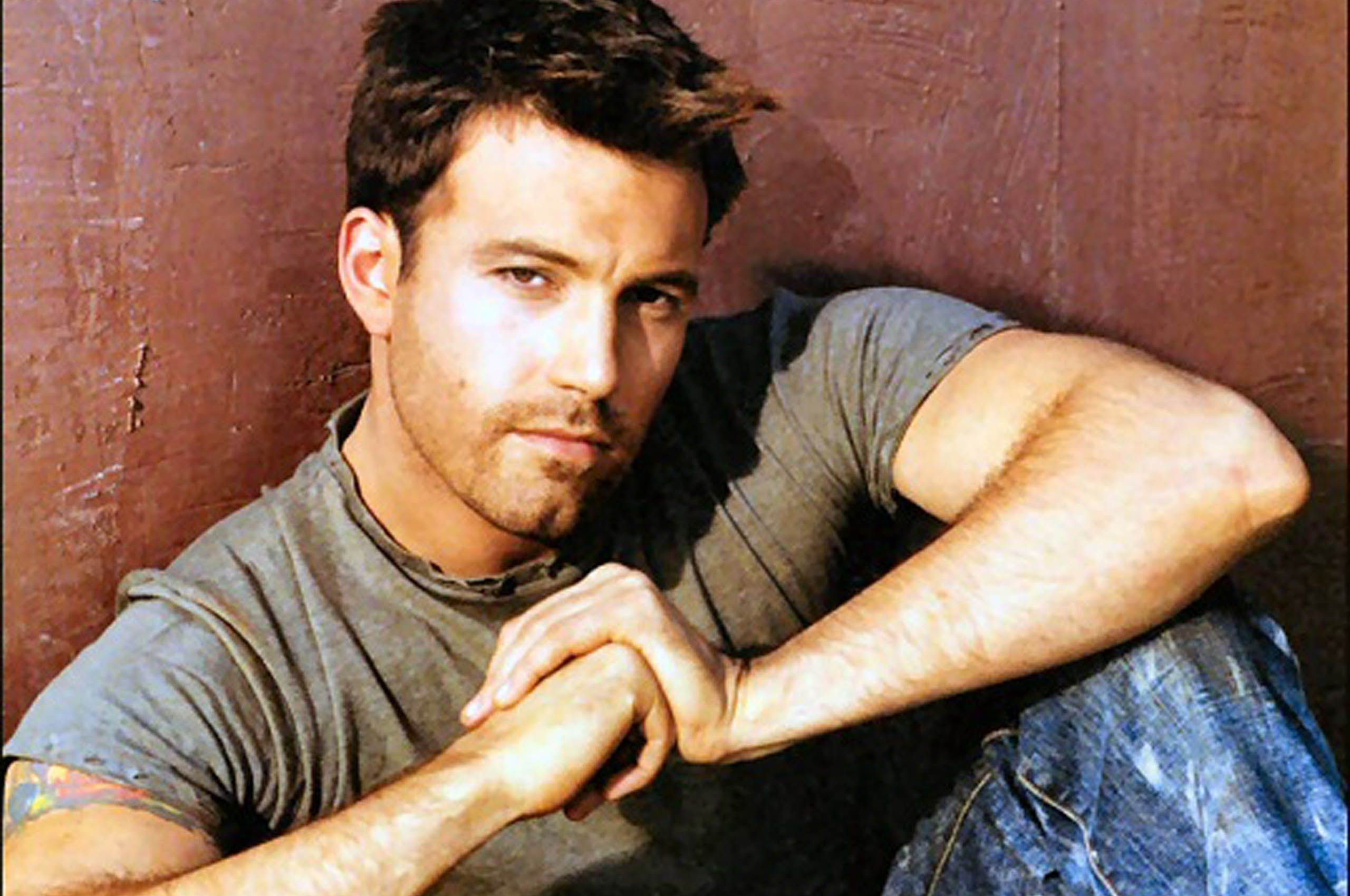 Affleck Ben American Actor Film Director Writer Producer Tousled Men