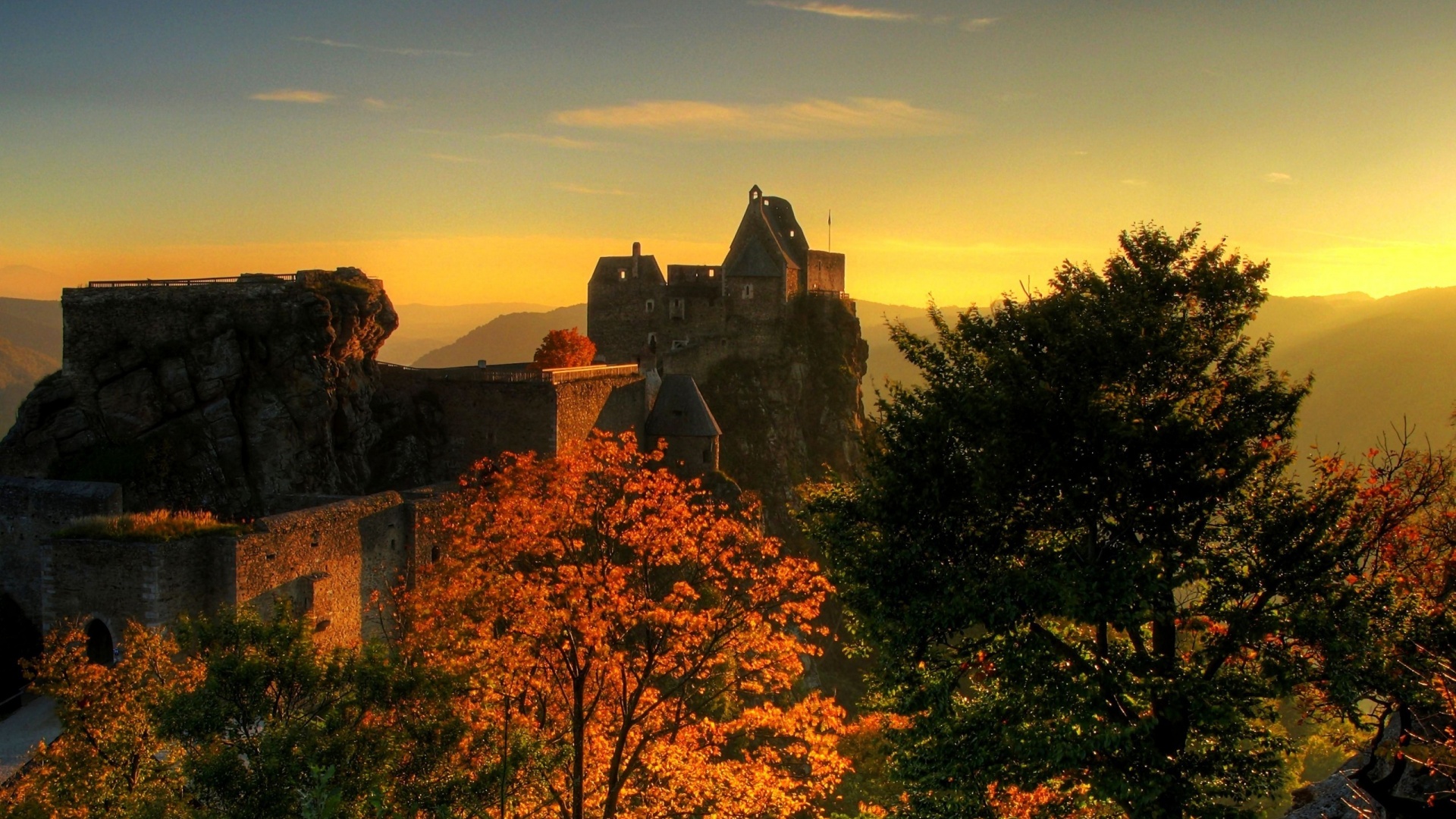 Aggstein Sundown Ii Schonbuhel Aggsbach Lower Austria Austria