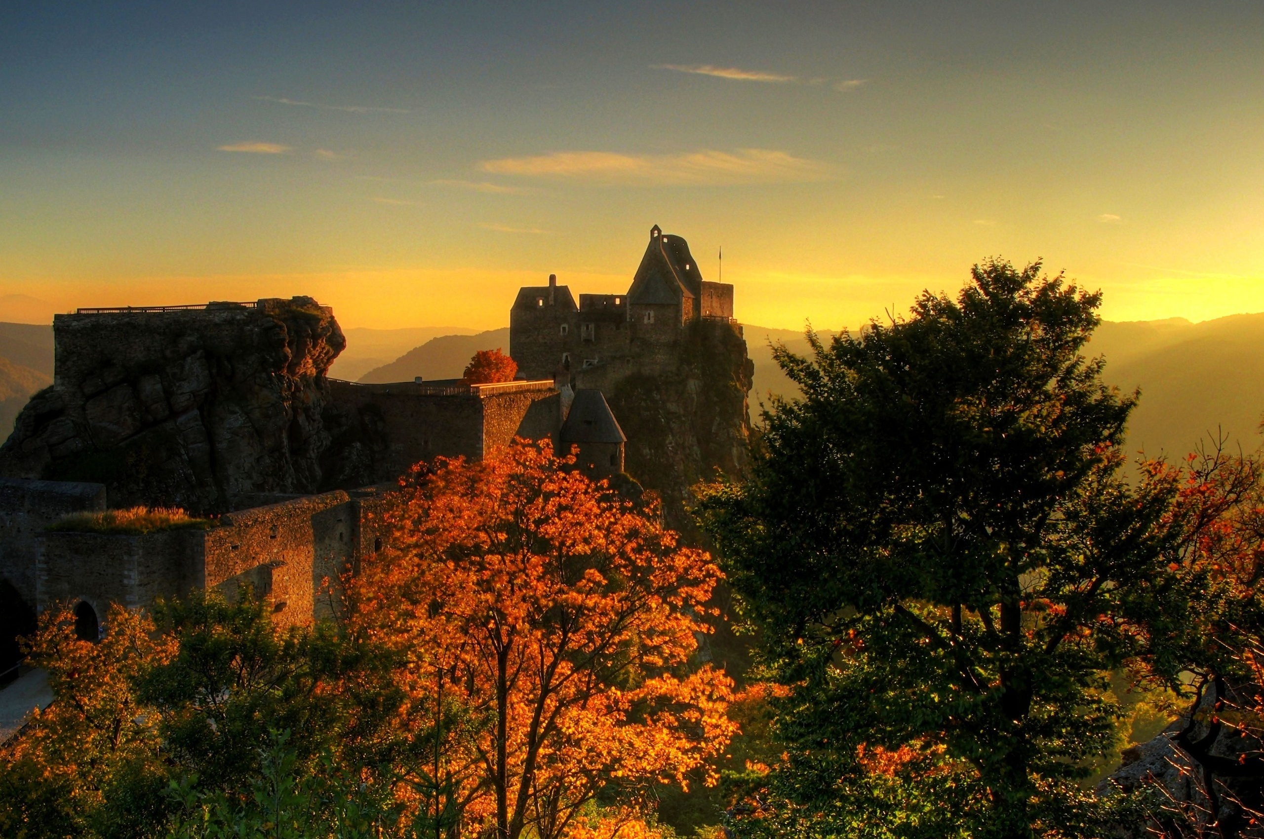 Aggstein Sundown Ii Schonbuhel Aggsbach Lower Austria Austria