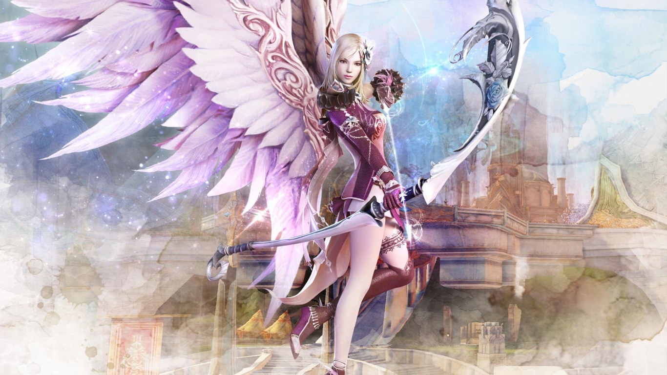 Aion Fantasy Cg Archer Girl