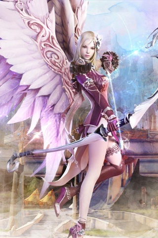 Aion Fantasy Cg Archer Girl