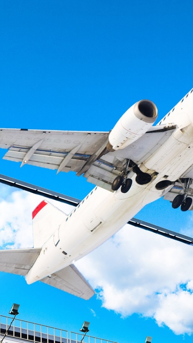 Aircraft Flying Out Of The Screen