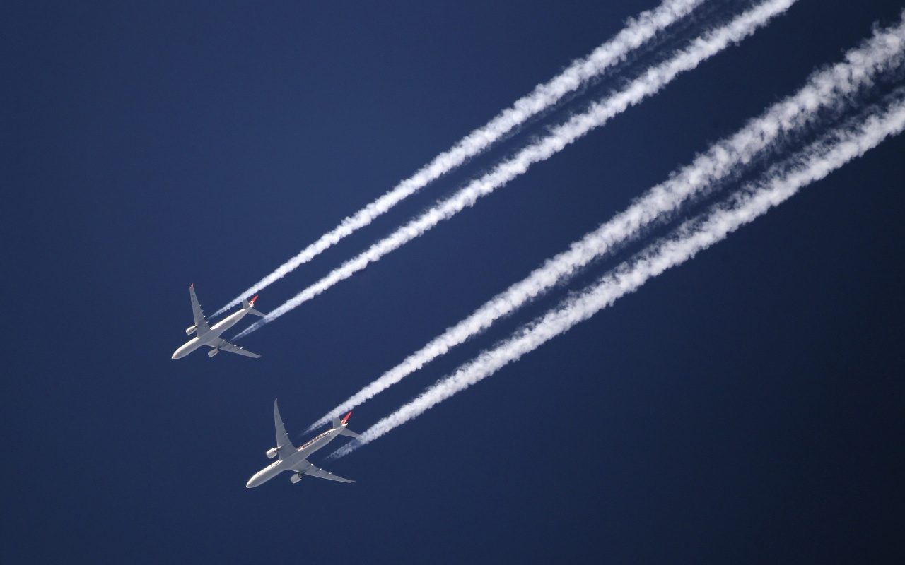 Aircraft Sky Trail