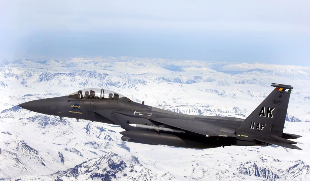 Alaska Mcdonnell Douglas F 15e Strike Eagle Usaf