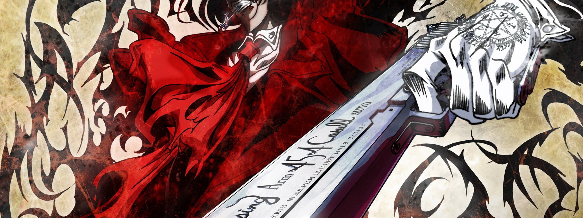 Alucard Hellsing Weapons Kava Digel Gun Vampire