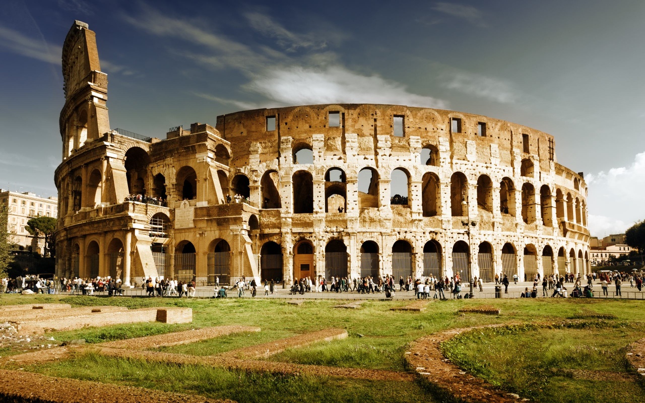 Amphitheater Colosseum Rome Italy