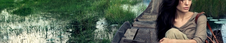 Angelina Jolie On Boat