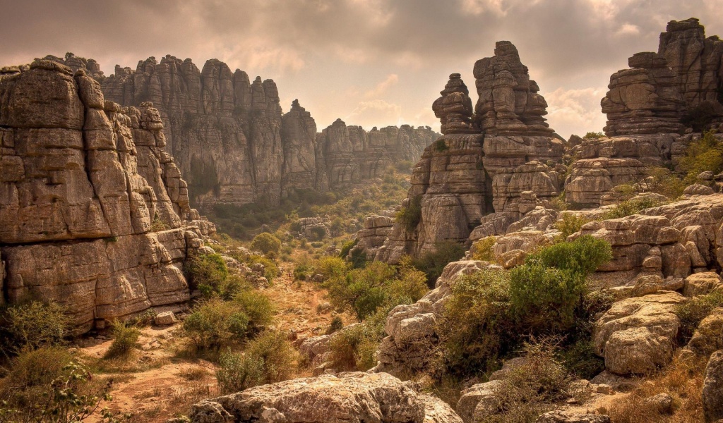 Antequera Park Spain Torcal Natural Landscapes