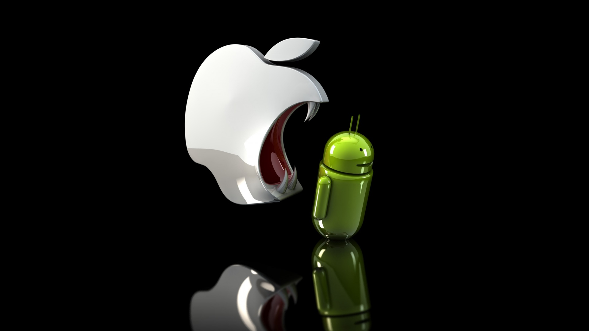 Apple Eats Android