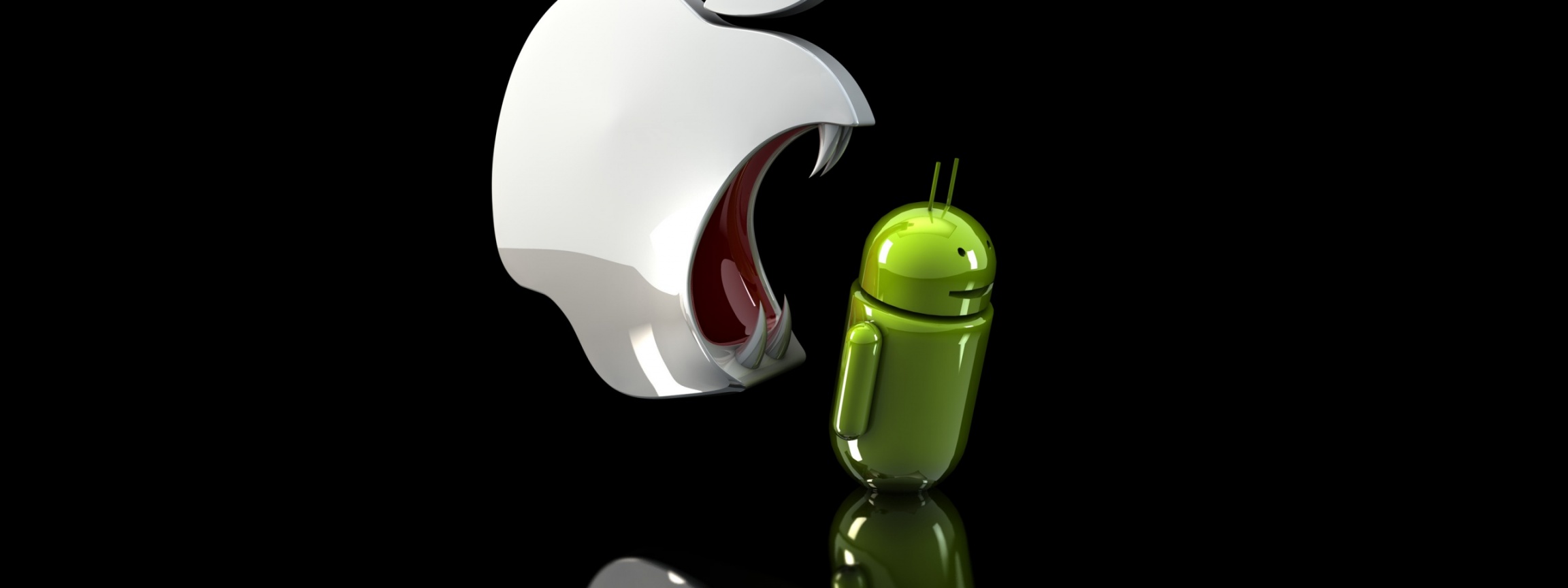 Apple Eats Android