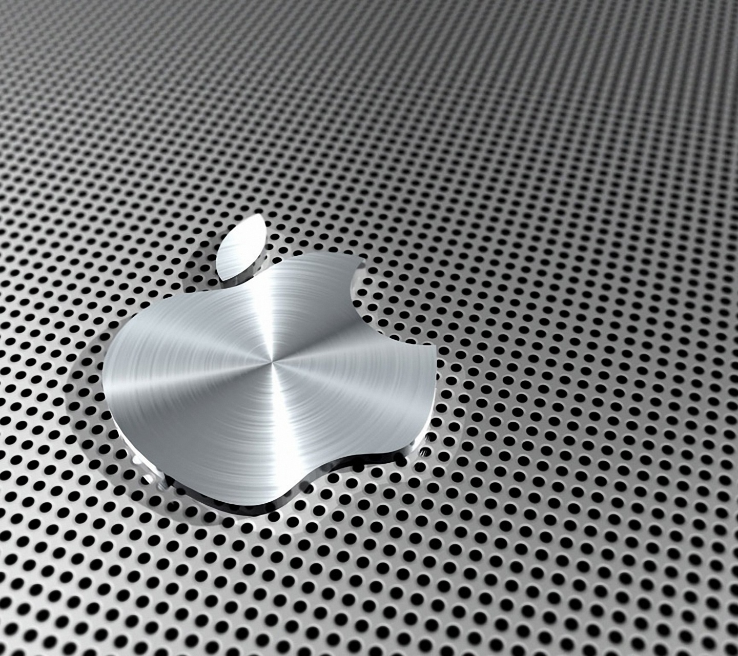 Apple Logo Stainless Steel Computer