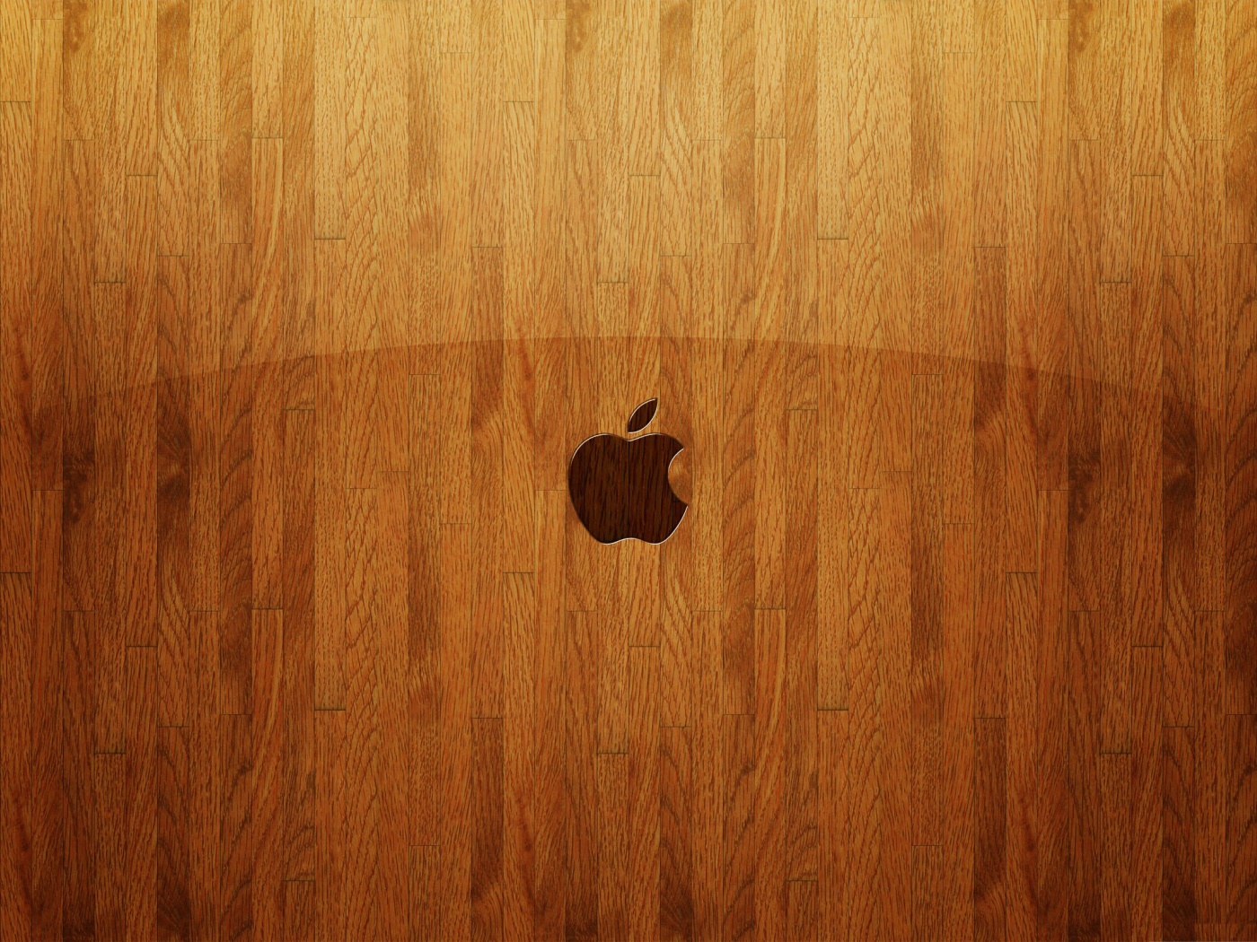 Apple Think Different Wood Background Computer