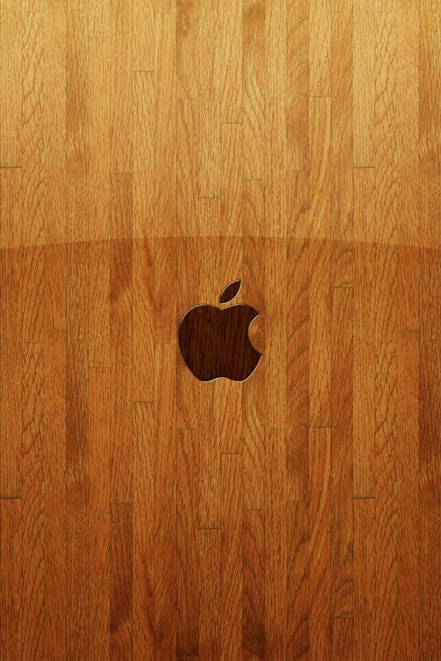 Apple Think Different Wood Background Computer