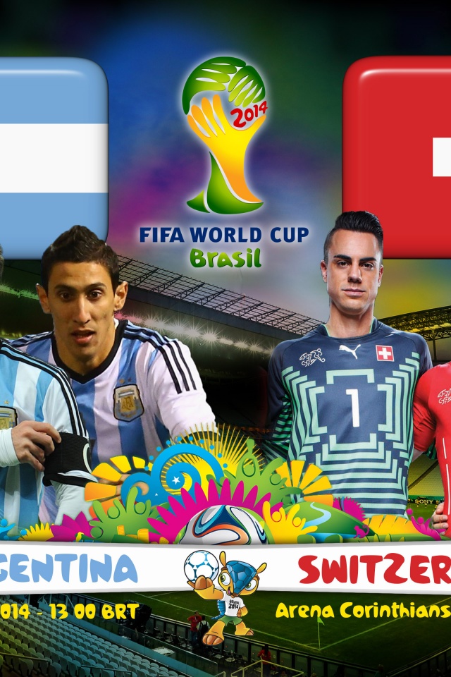 Argentina Vs Switzerland 2014 WC