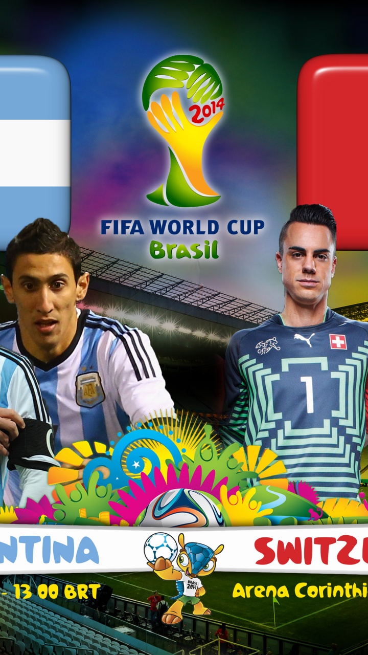 Argentina Vs Switzerland 2014 WC