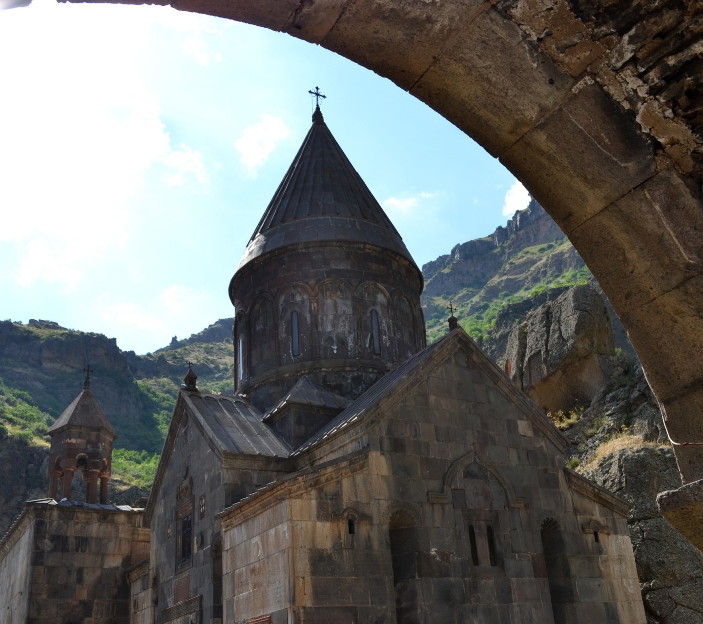 Armenia Church Mountains Rock Building