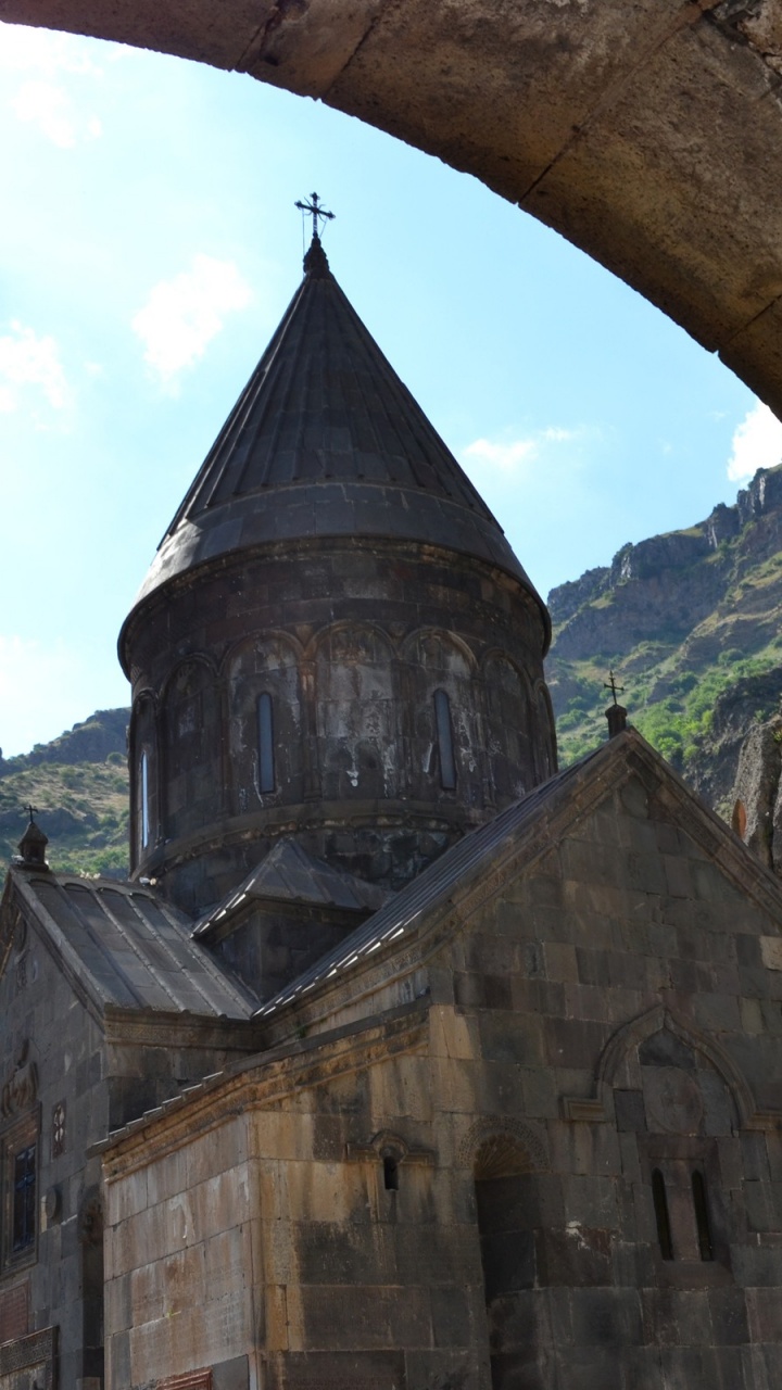 Armenia Church Mountains Rock Building