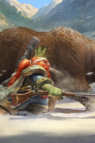 Art Dwarf Bear