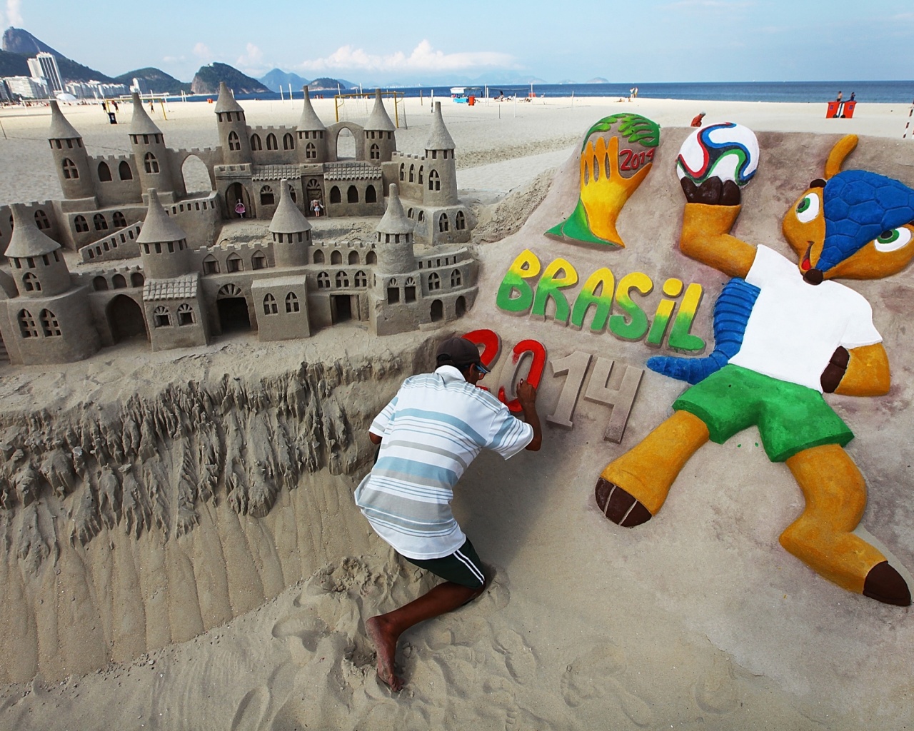 Art Sand Castles - WC Brazil 2014