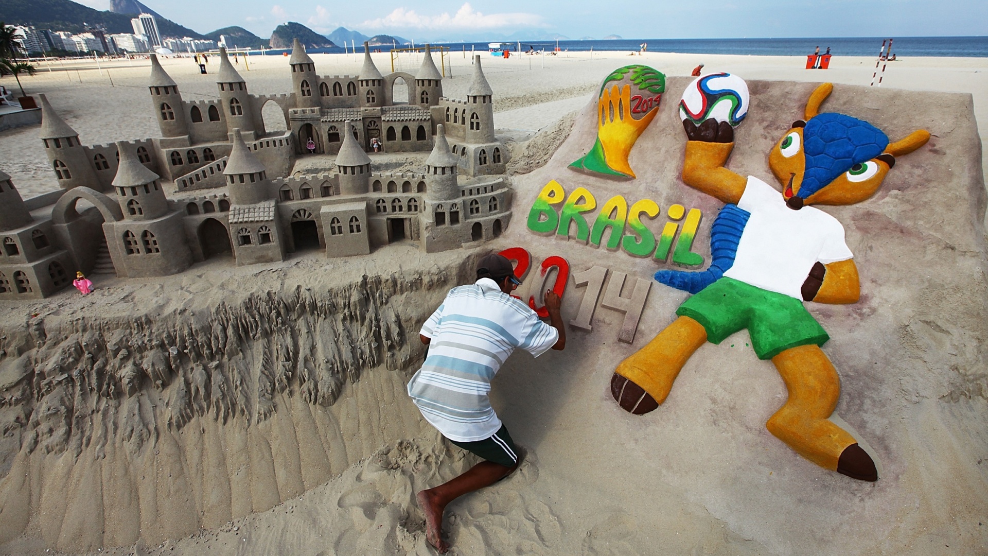 Art Sand Castles - WC Brazil 2014