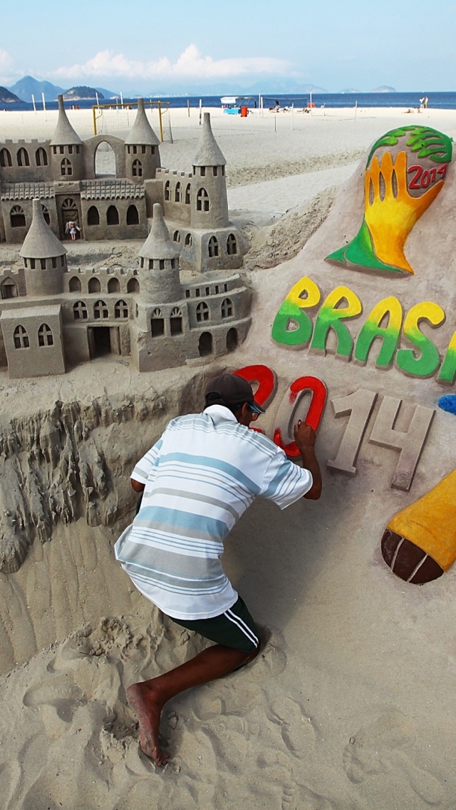 Art Sand Castles - WC Brazil 2014