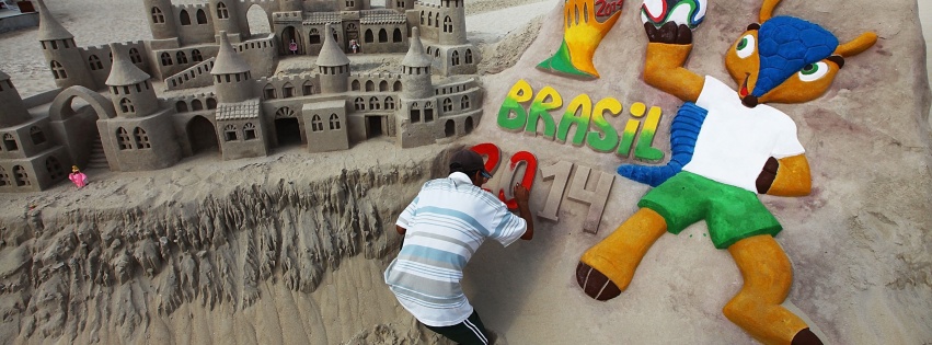 Art Sand Castles - WC Brazil 2014