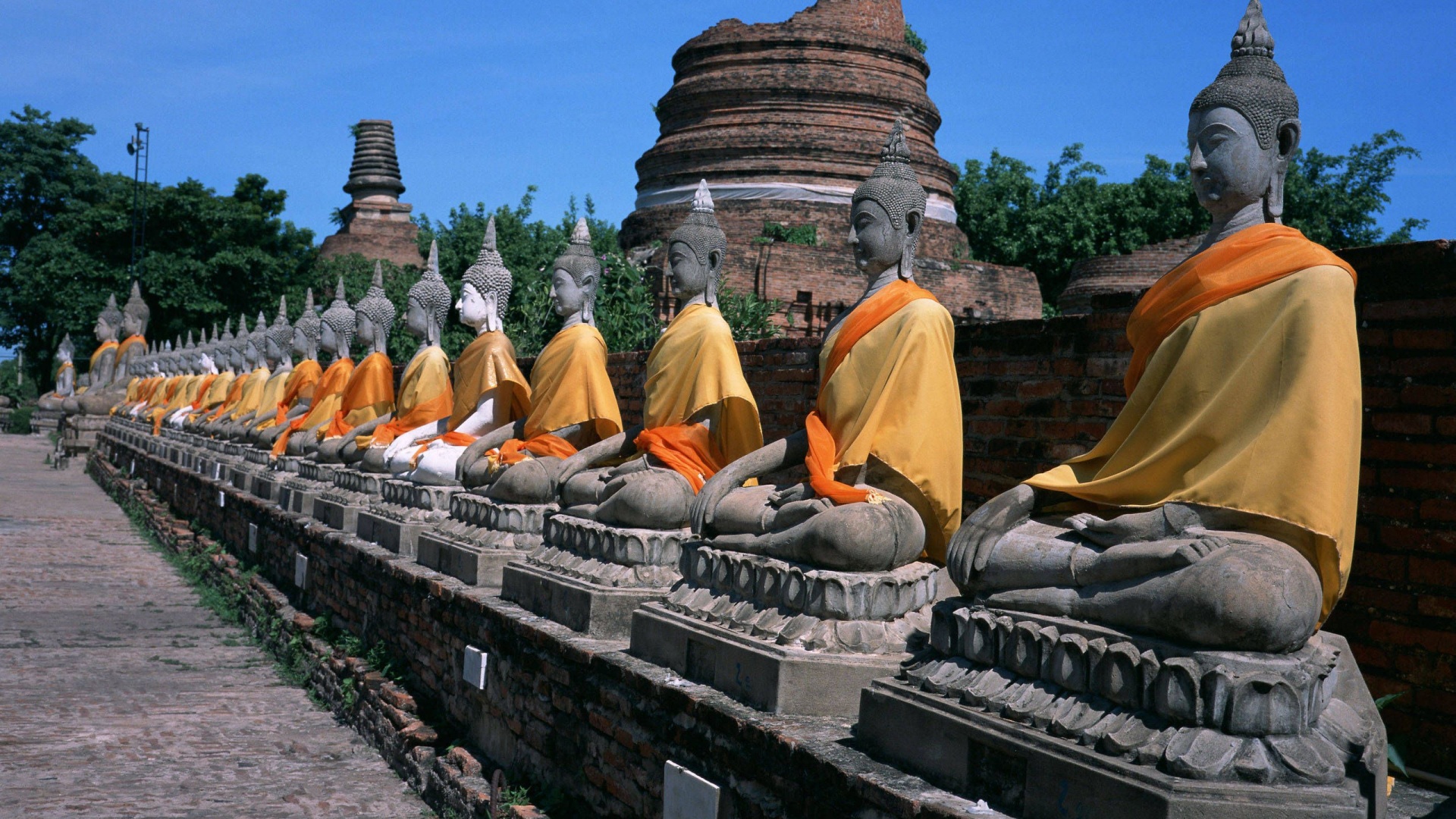 Asian Buddha Buildings