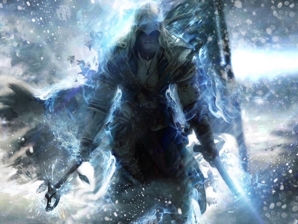 Assassin S Creed Iii Blue Style