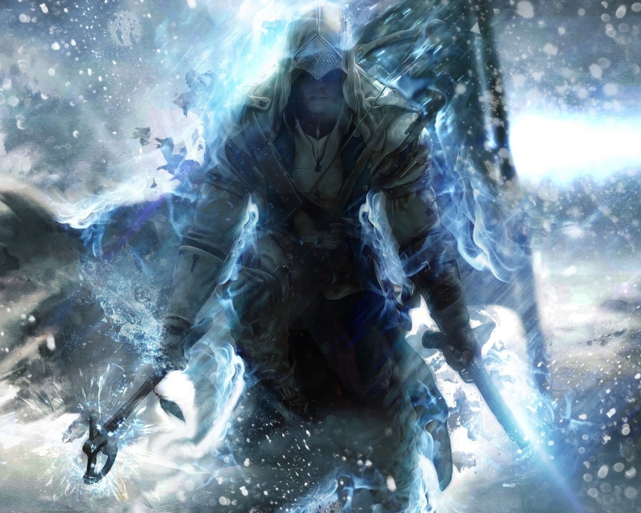 Assassin S Creed Iii Blue Style