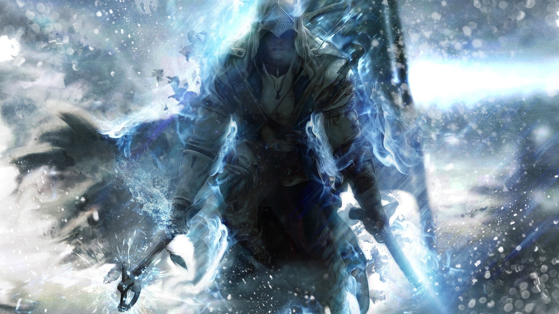 Assassin S Creed Iii Blue Style