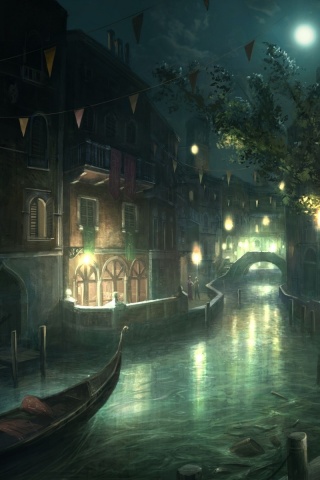 Assassins Creed City Venice Gondola