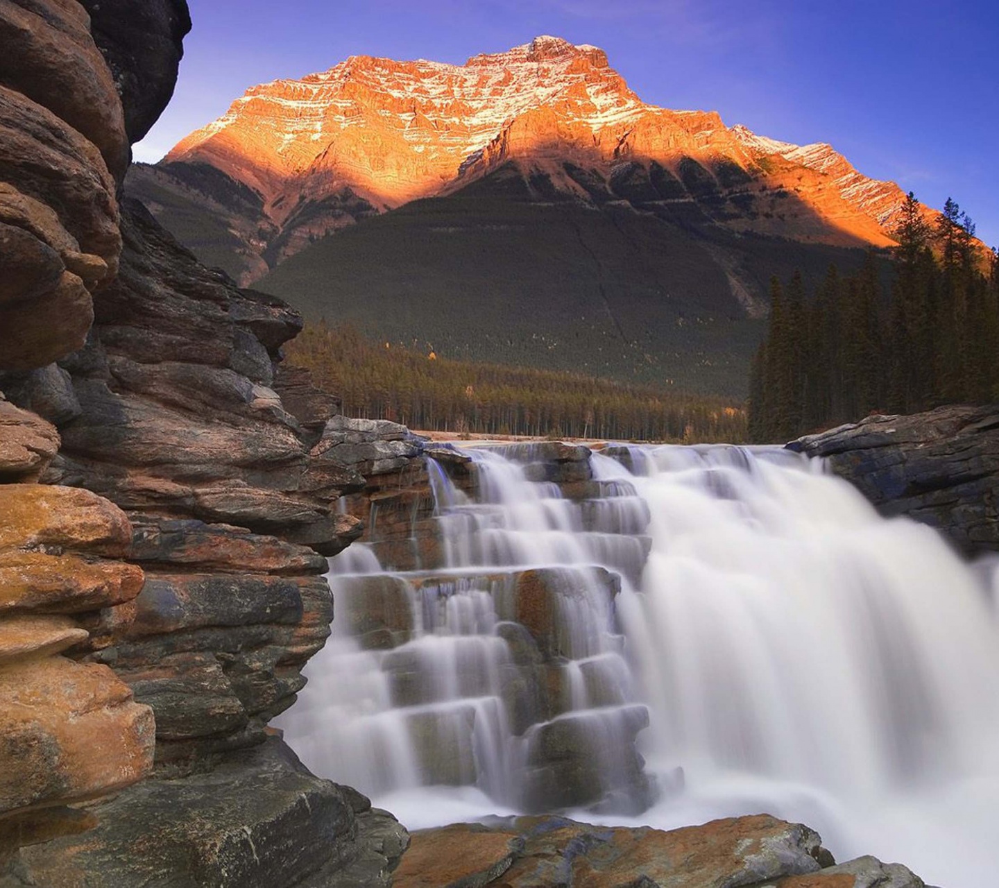 Athabasca Falls Jasper National Park Alberta