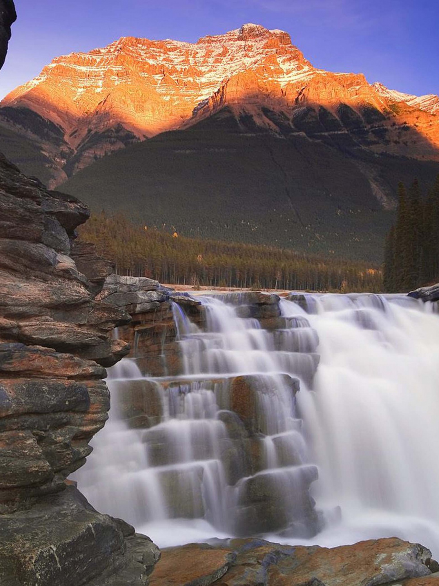 Athabasca Falls Jasper National Park Alberta