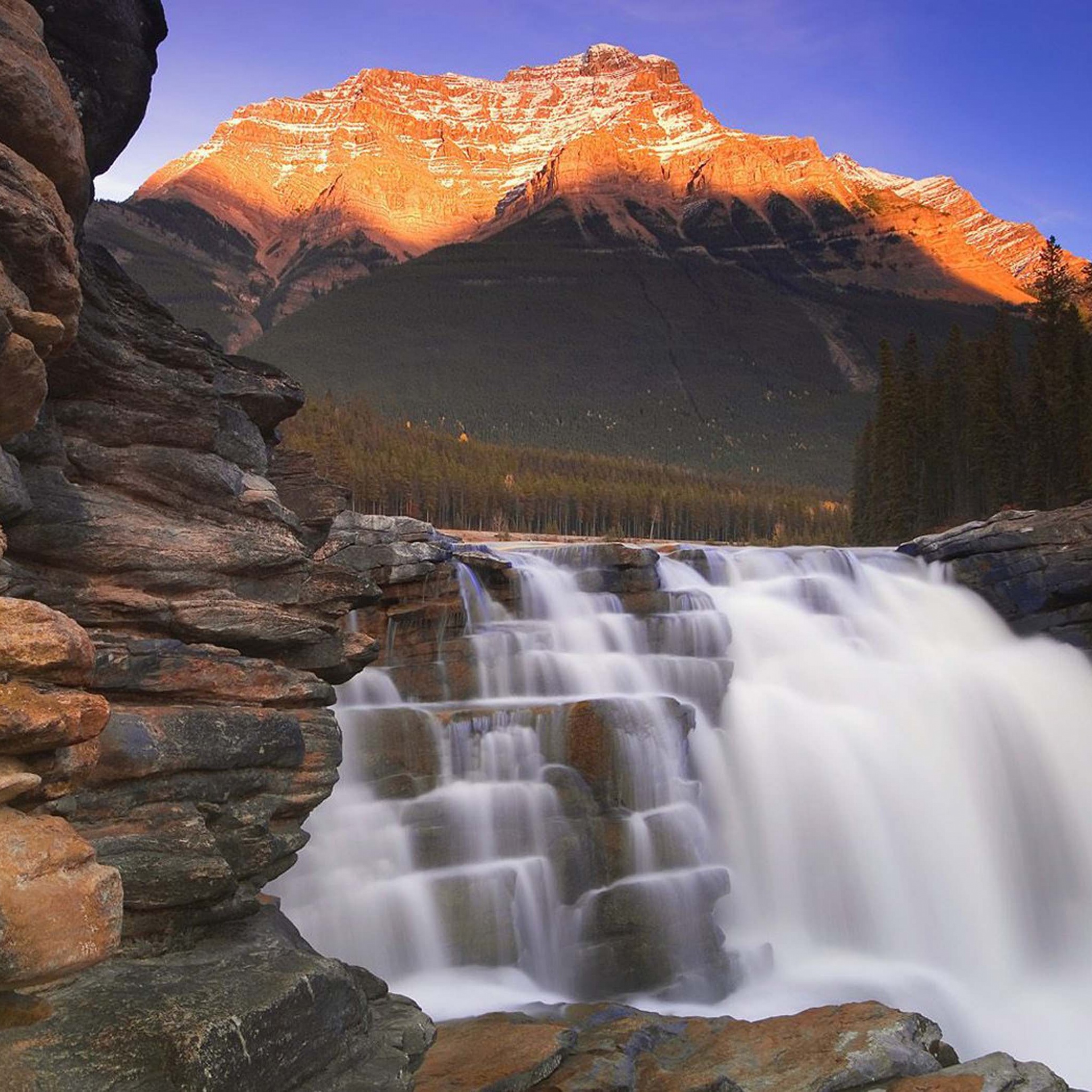 Athabasca Falls Jasper National Park Alberta