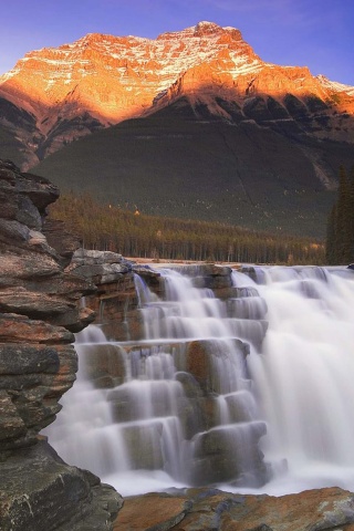 Athabasca Falls Jasper National Park Alberta