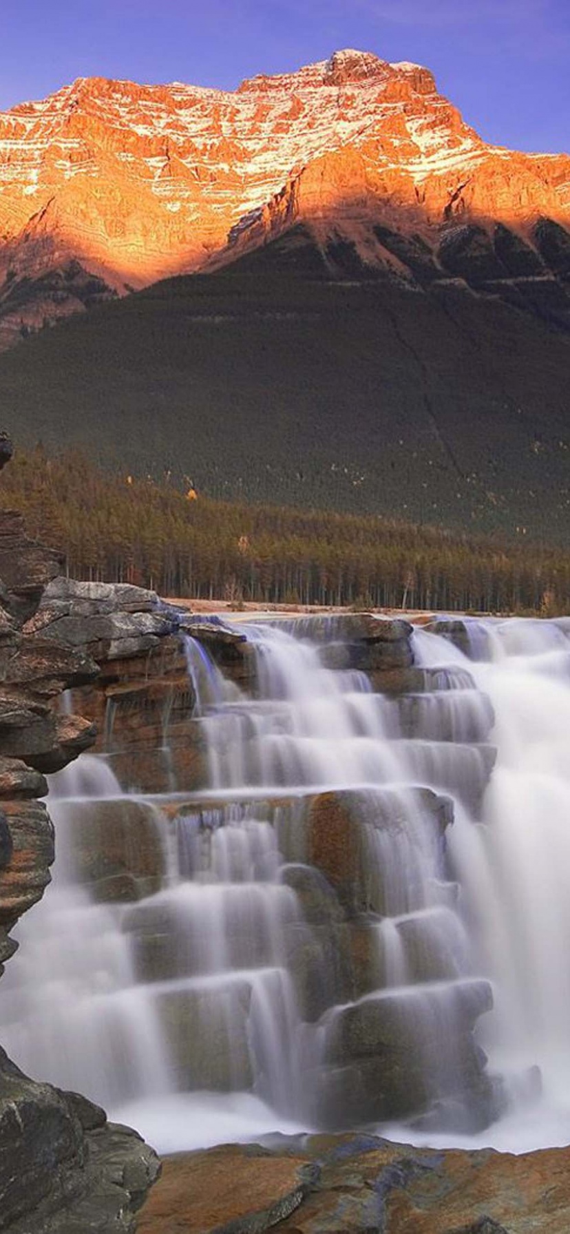 Athabasca Falls Jasper National Park Alberta