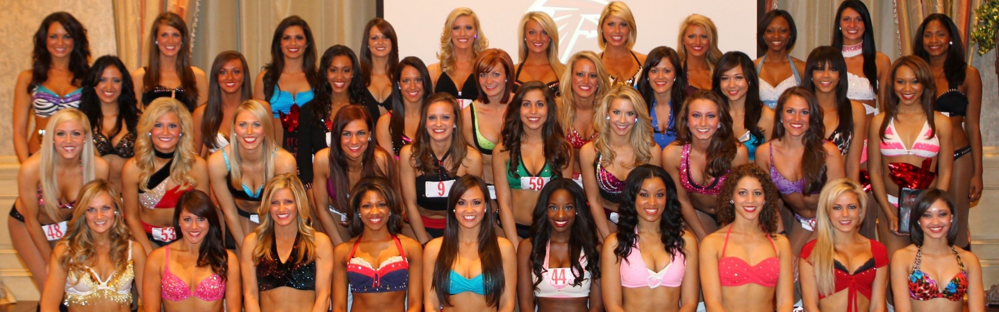 Atlanta Falcons American Football Team Cheerleaders Team