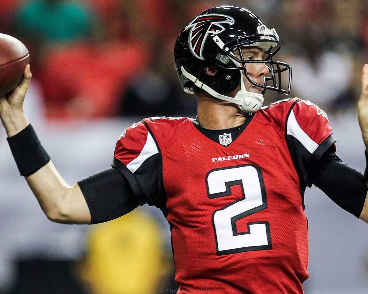 Atlanta Falcons American Football Team Quarterback Matt Ryan