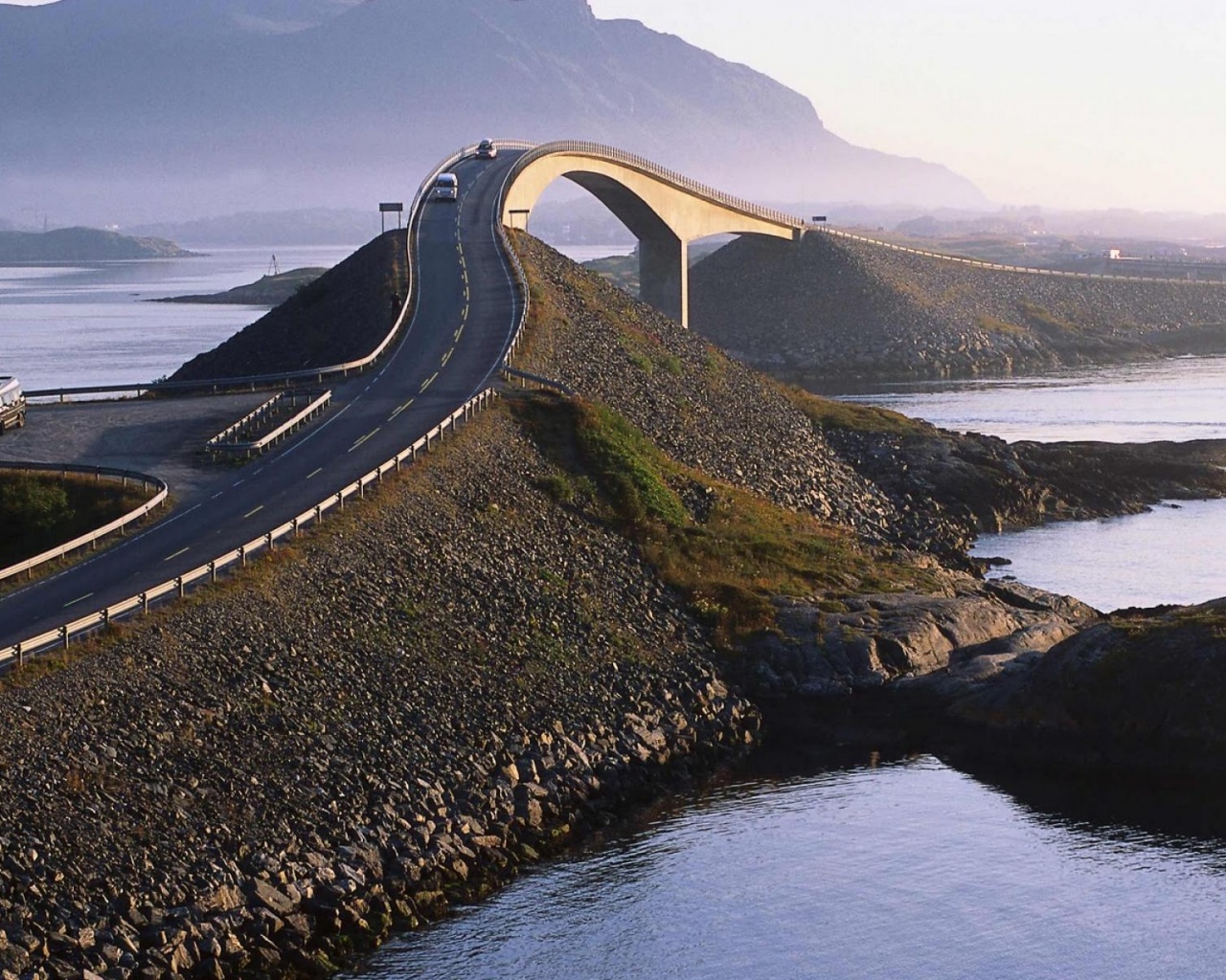 Atlantic Road Norway Nature Landscapes