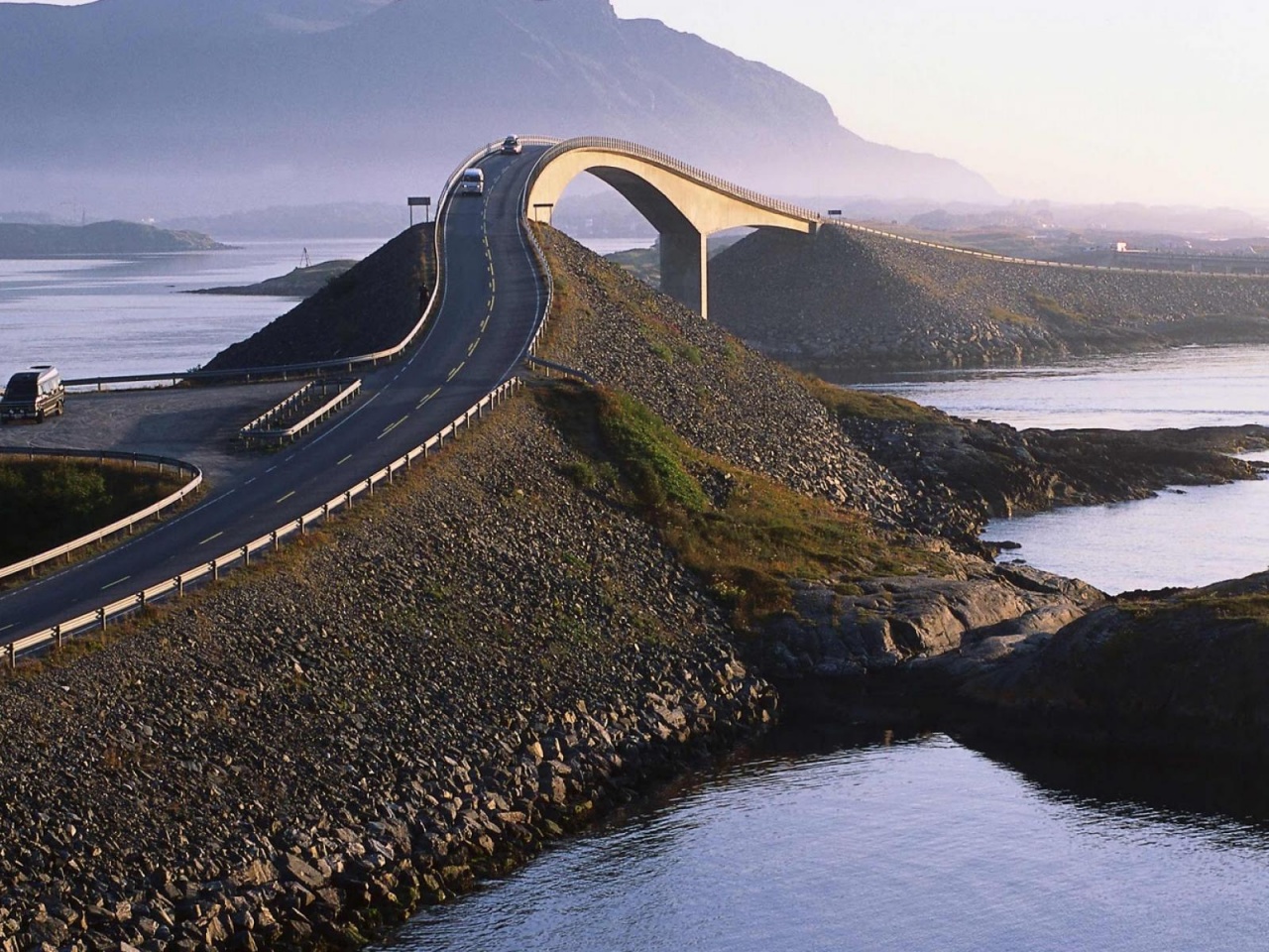 Atlantic Road Norway Nature Landscapes